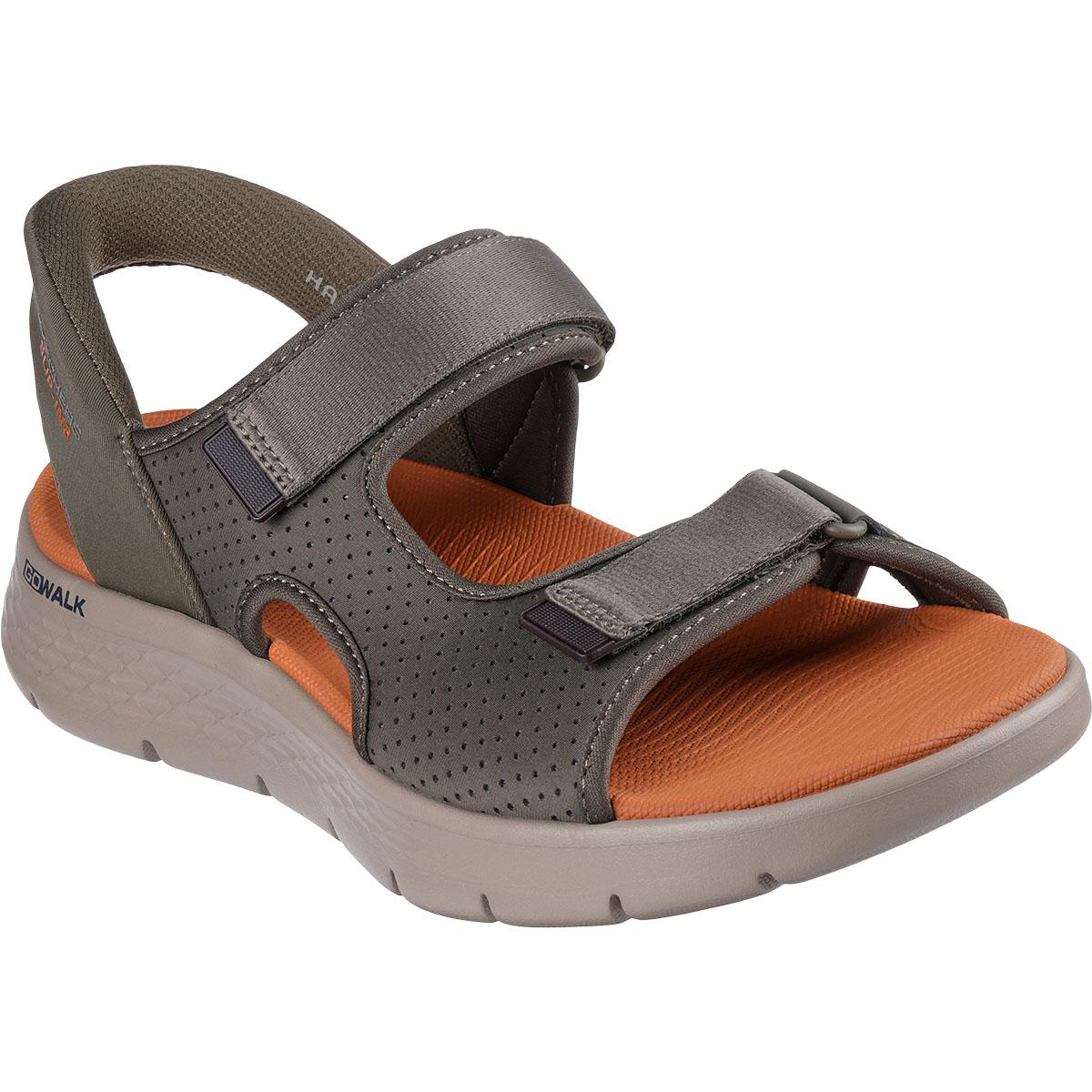 Skechers Go Walk Flex Slip-Ins Sandaler Herre OLV Olive
