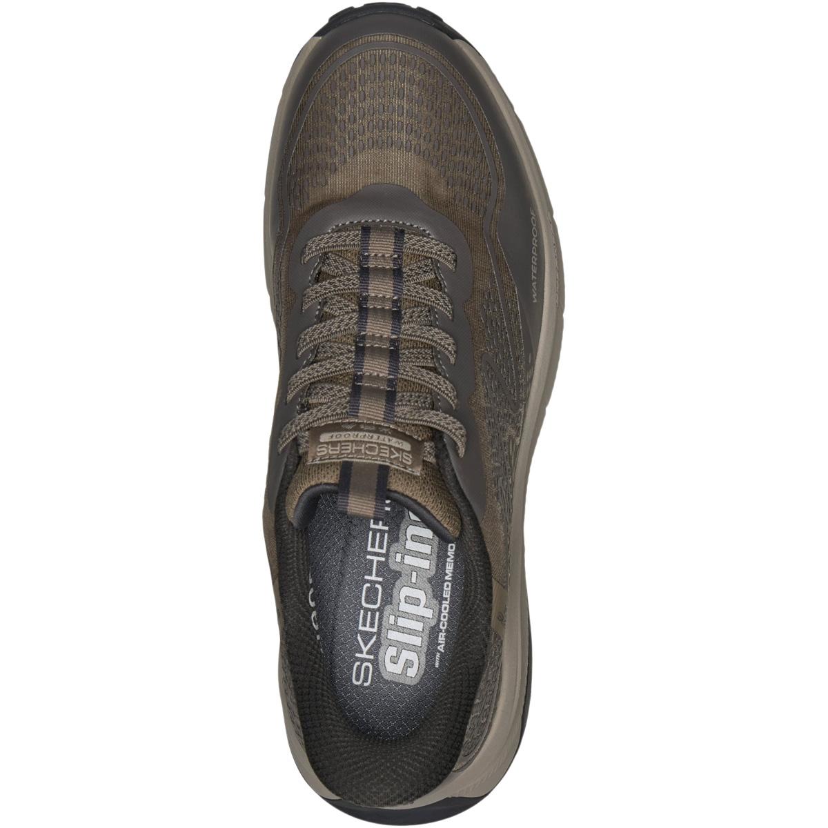 Skechers Switch Back WP Slip-Ins Tursko Herre TAUPE
