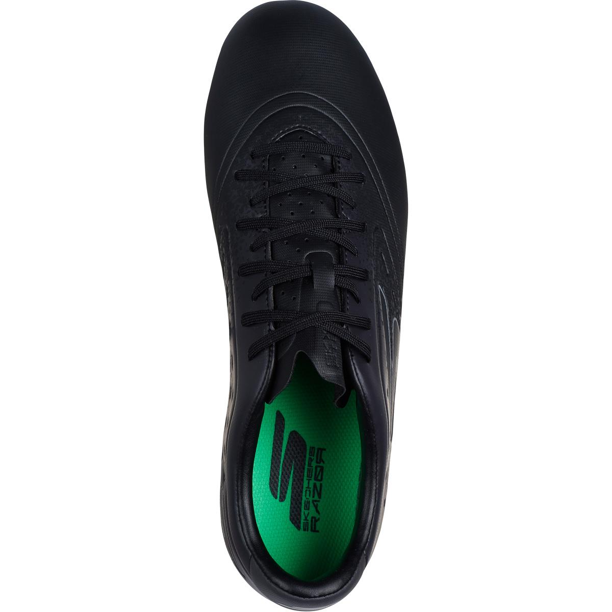 Skechers Razor 1.5 Academy FG Fotballsko BKSL Black Silver