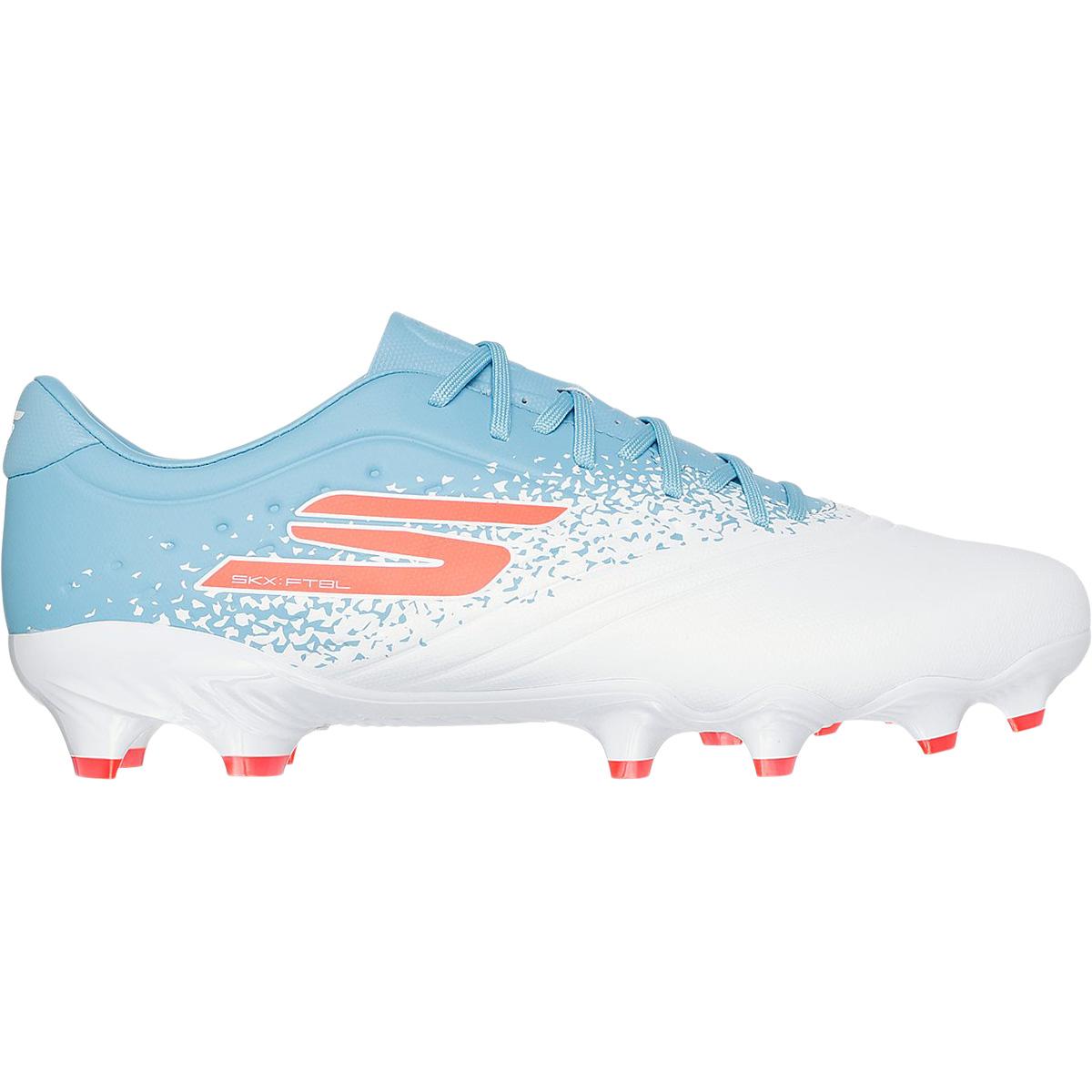 Skechers Razor 1.5 Academy FG Fotballsko White/Blue