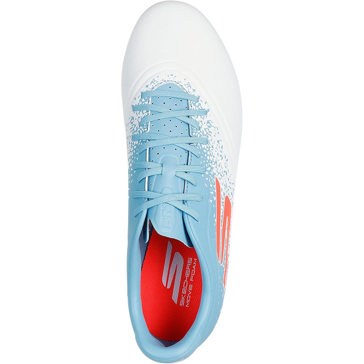Skechers Razor 1.5 Academy FG Fotballsko White/Blue