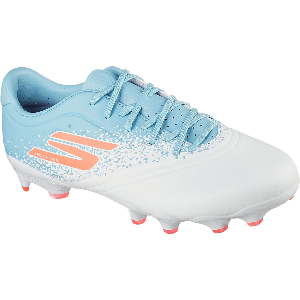 Skechers Razor 1.5 Academy FG Fotballsko White/Blue