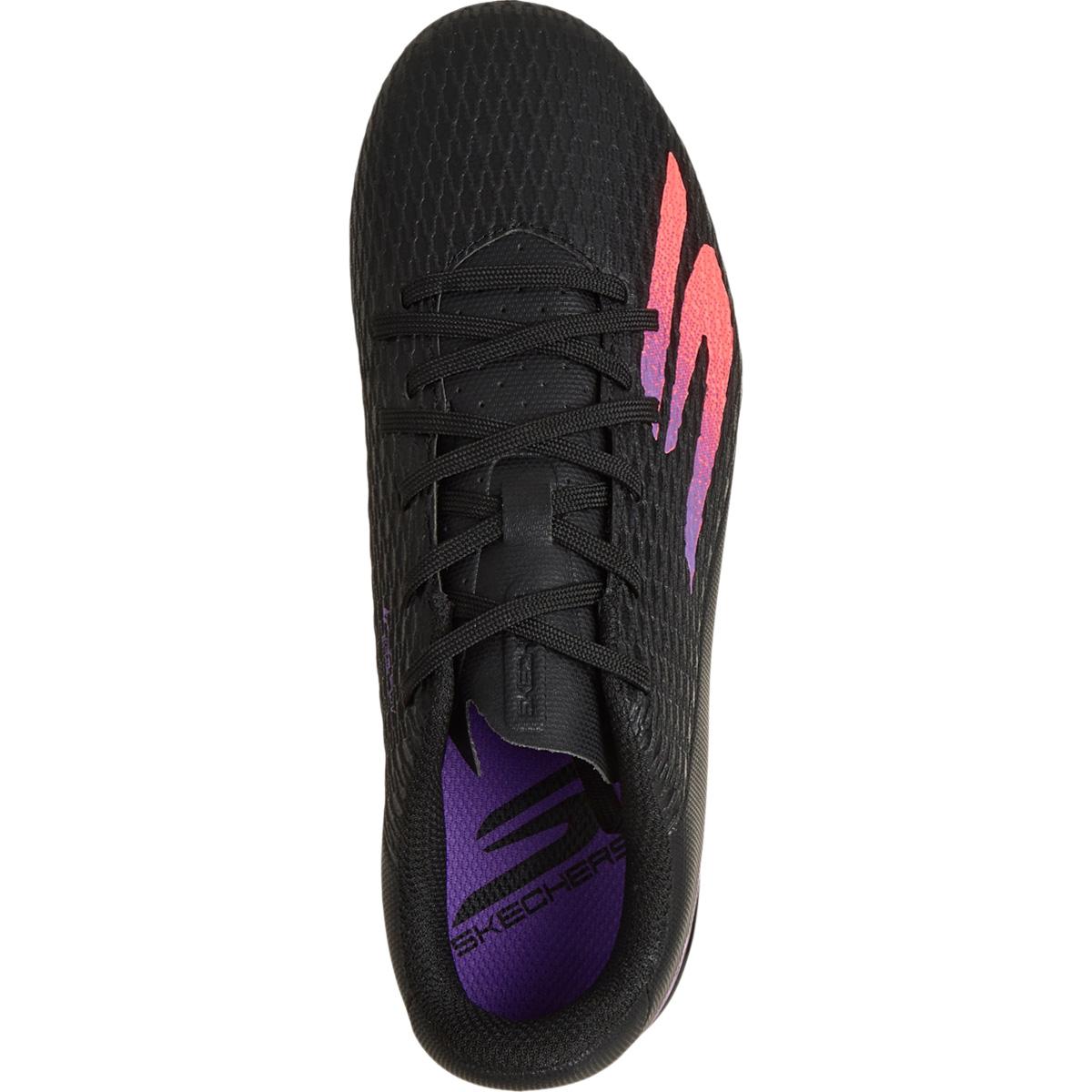 Skechers SKX 2 MG Fotballsko Barn BLACK PURPLE