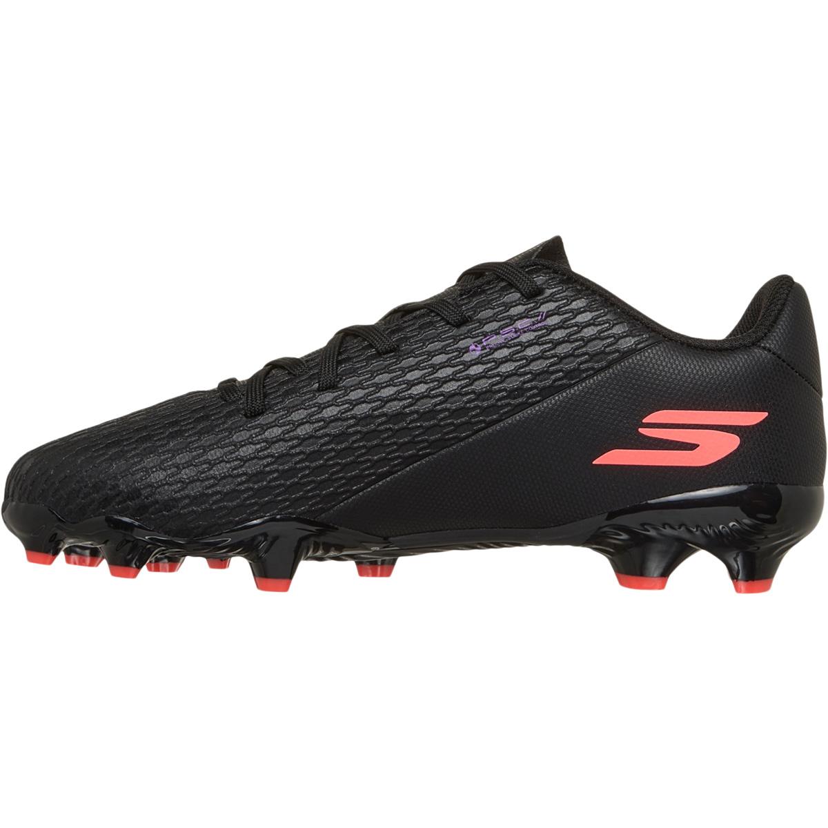 Skechers SKX 2 MG Fotballsko Barn BLACK PURPLE