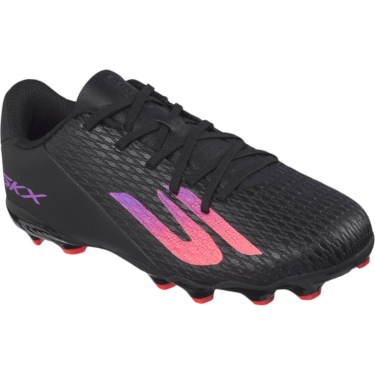 Skechers SKX 2 MG Fotballsko Barn BLACK PURPLE