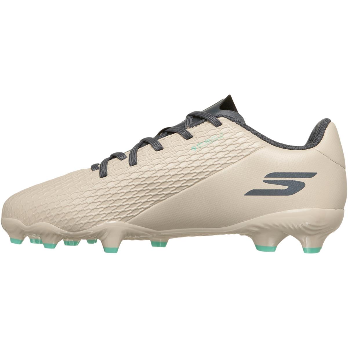 Skechers SKX 2 MG Fotballsko Barn NATURAL GREY