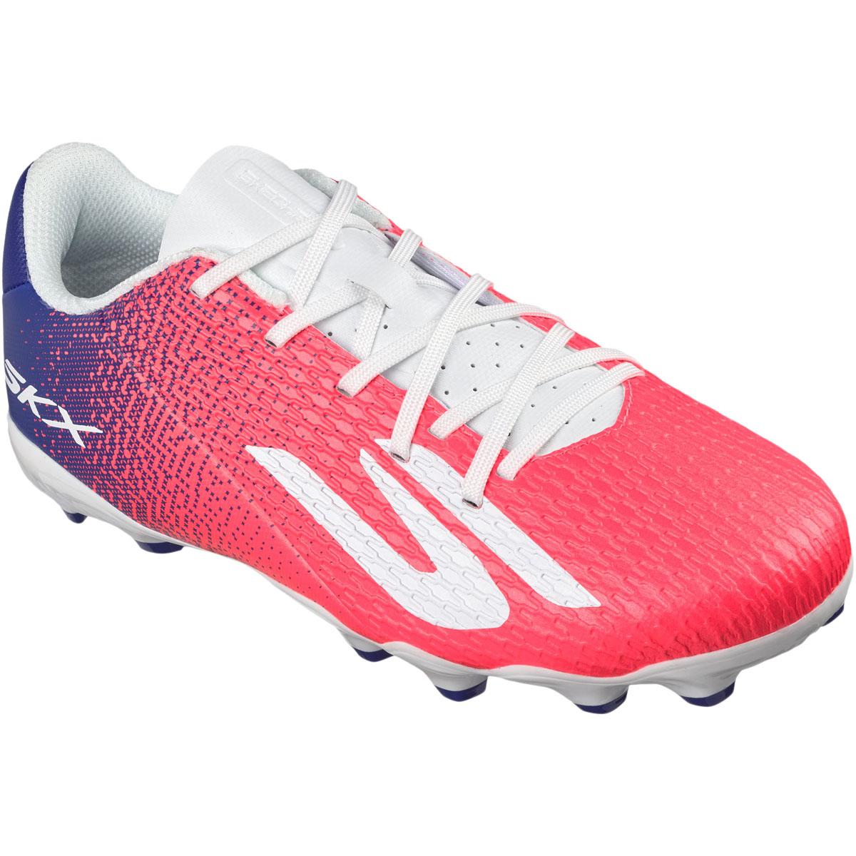 Skechers SKX 2 FG Fotballsko Barn BLK BLU PNK