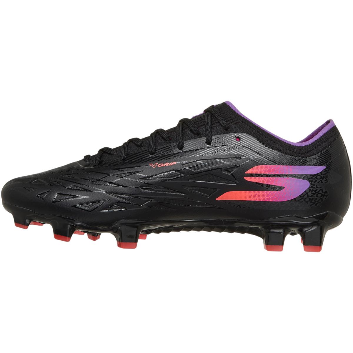 Skechers Razor 2 Elite FG Fotballsko BLACK PURPLE