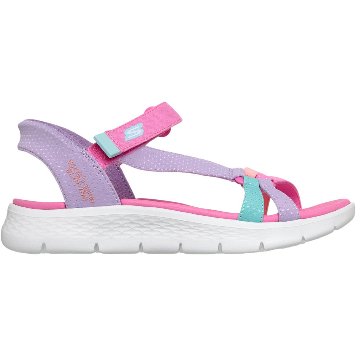 Skechers Go Walk Flex Sandaler Barn Pink/Lilac