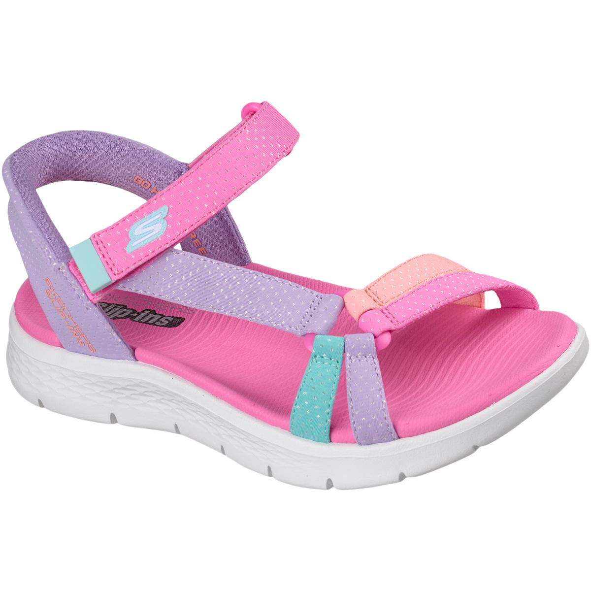 Skechers Go Walk Flex Sandaler Barn Pink/Lilac
