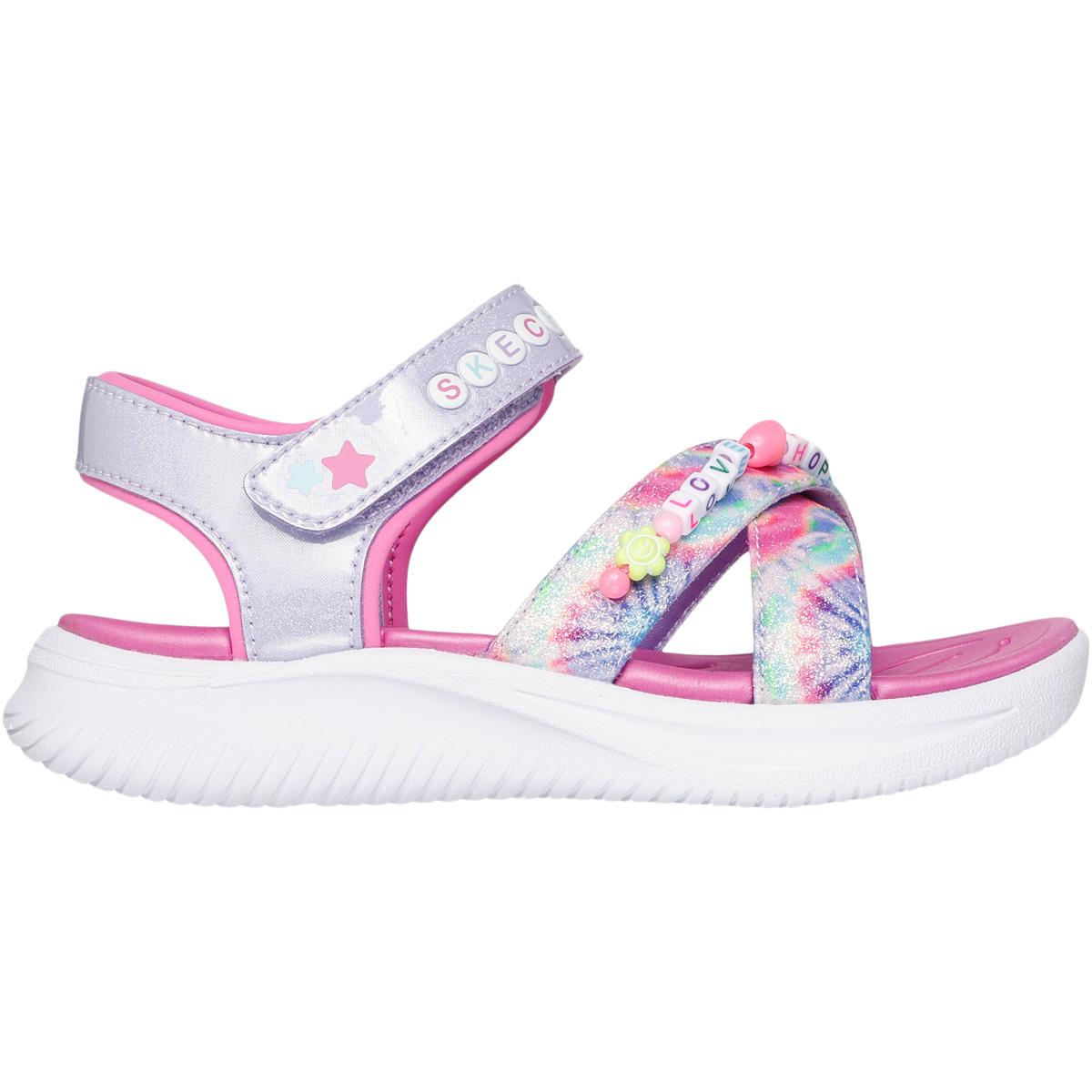Skechers Jumpsters Tie Dye BFFS Sandaler Barn Lilac/Tie Dye
