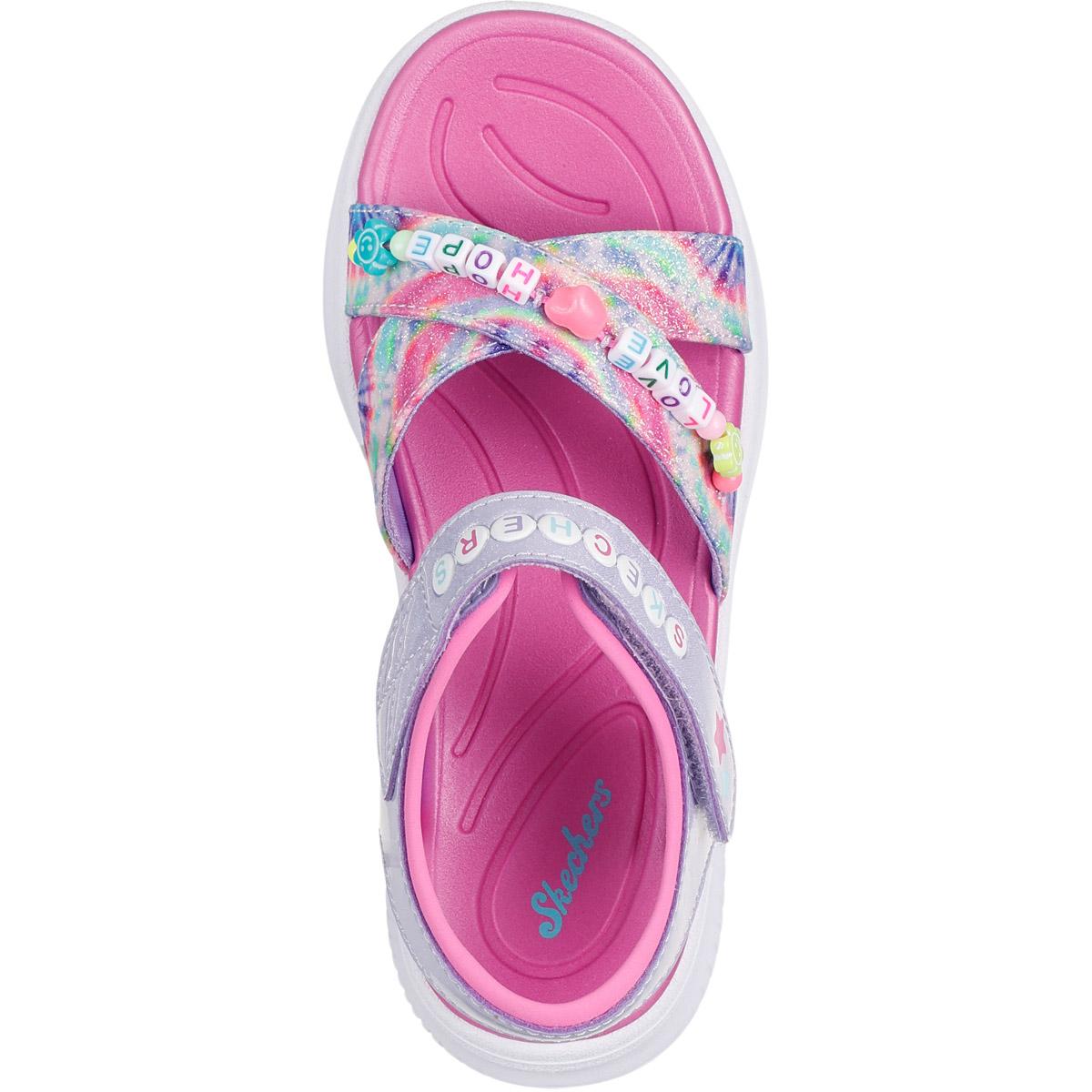 Skechers Jumpsters Tie Dye BFFS Sandaler Barn Lilac/Tie Dye