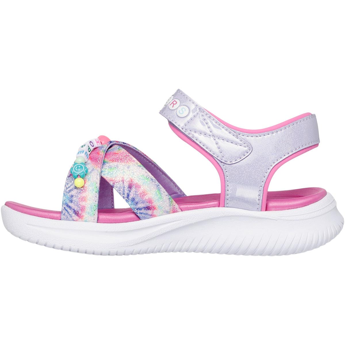 Skechers Jumpsters Tie Dye BFFS Sandaler Barn Lilac/Tie Dye