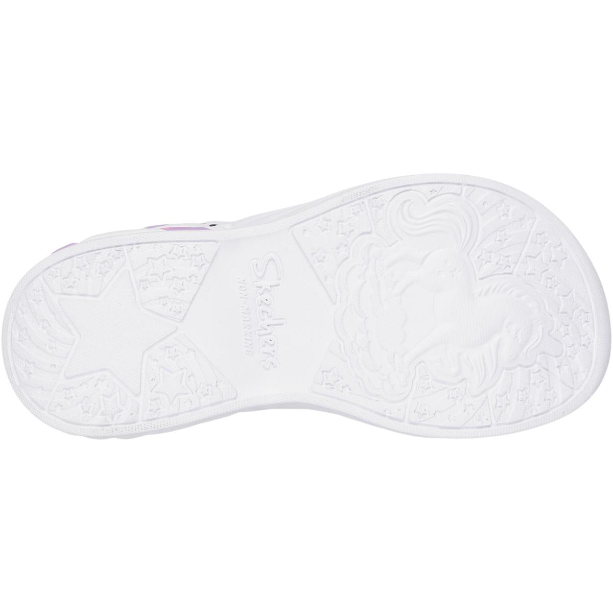 Skechers Unicorn Dreams Sandaler m/Lys Barn PINK MULTI