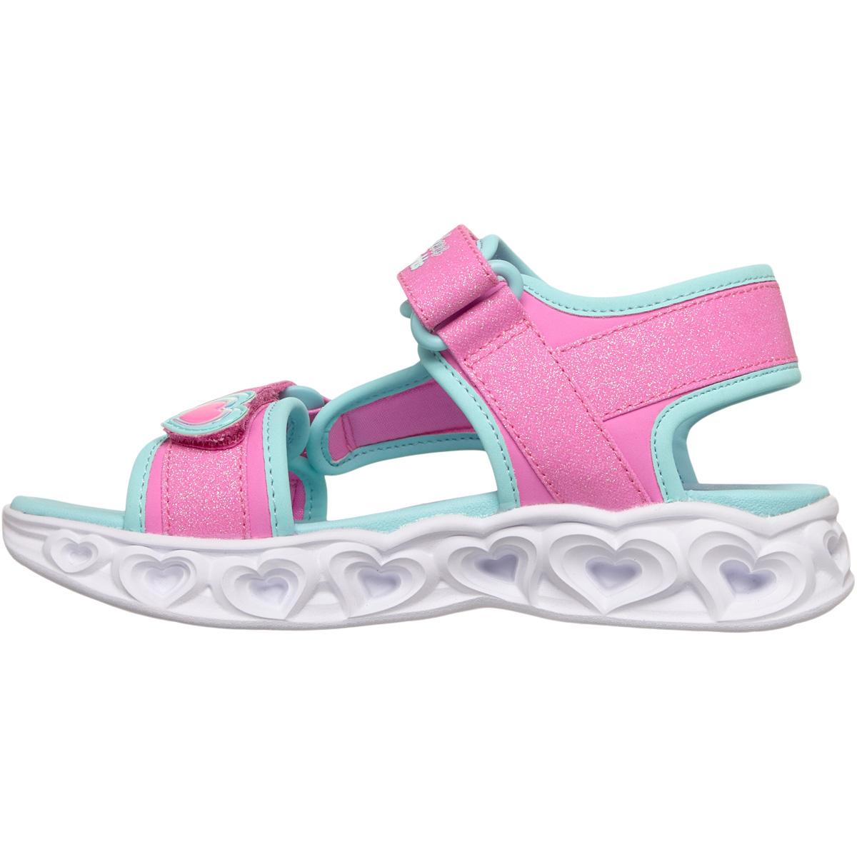 Skechers Heart Lights Sandaler m/Lys Barn Pink