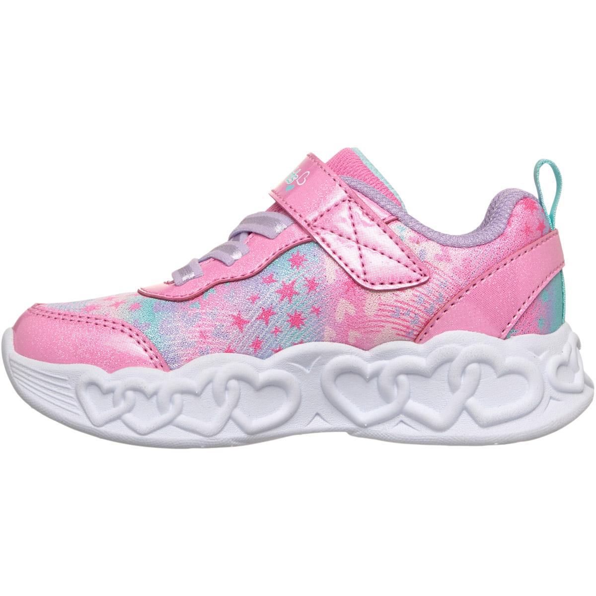 Skechers Infinite Heart Lights Sneakers m/Lys Barn Pkmt