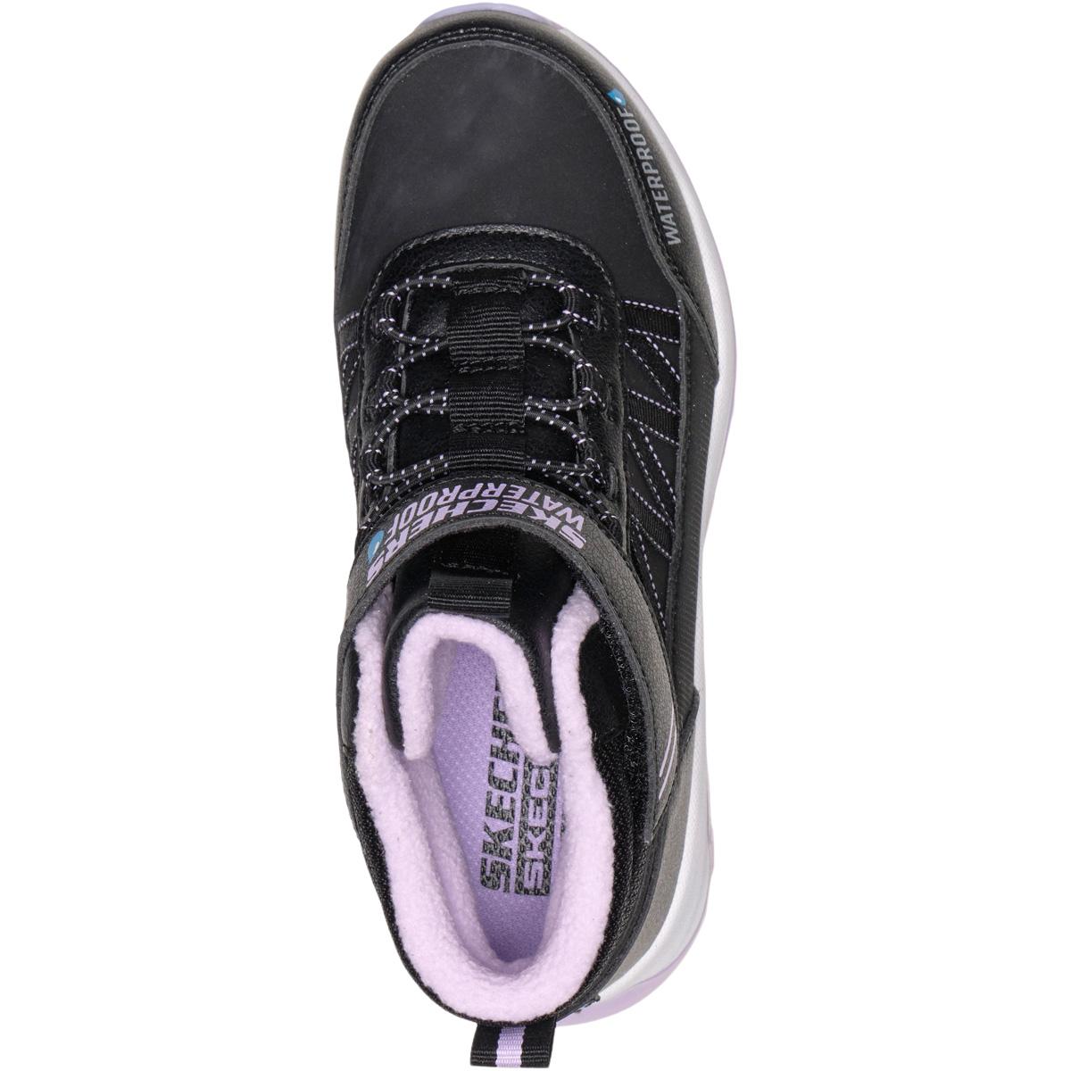 Skechers Storm Blazer WP Borrelås Vinterstøvler Barn BLACK LAVENDER