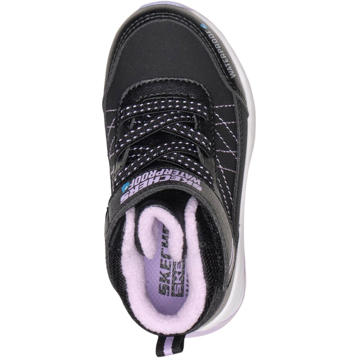 Skechers Storm Blazer I WP Borrelås Vinterstøvler Barn BLACK LAVENDER