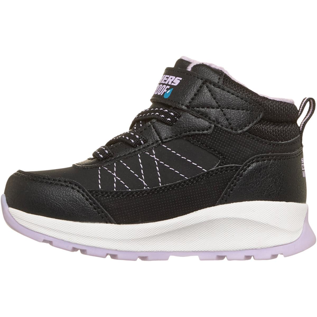 Skechers Storm Blazer I WP Borrelås Vinterstøvler Barn BLACK LAVENDER