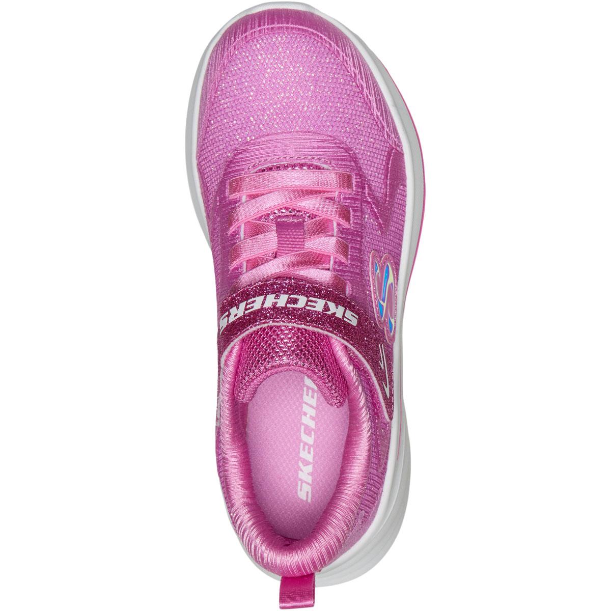 Skechers Wave 92 Borrelås Sneakers Barn H.PINK