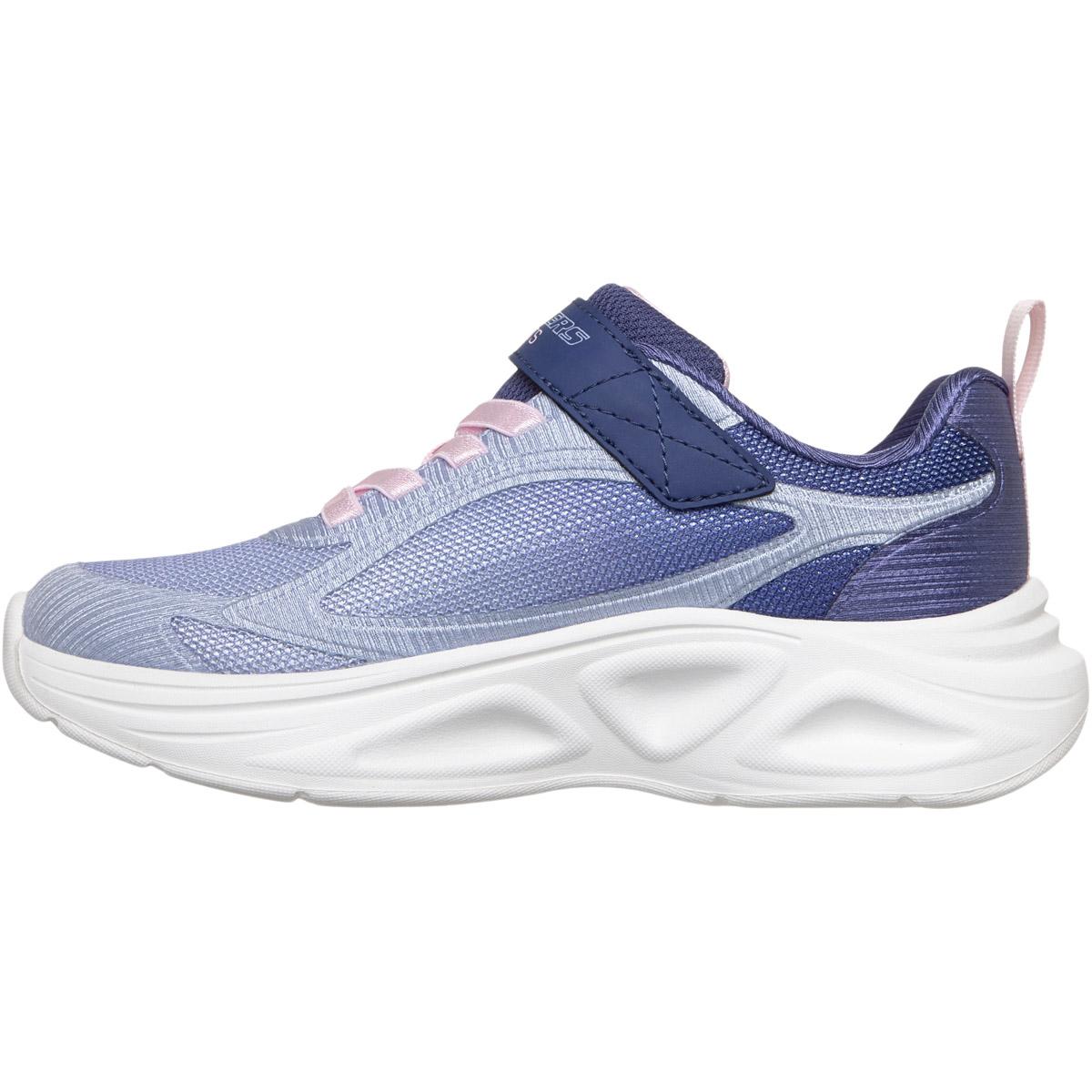 Skechers Sola Glow 2.0 Borrelås Sneakers m/Lys Barn Navy/Blue