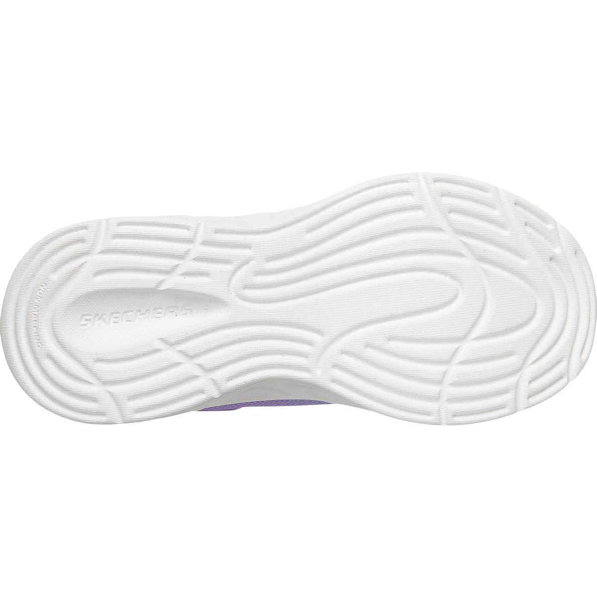 Skechers Sola Glow 2.0 I Borrelås Sneakers m/Lys Barn Lilac