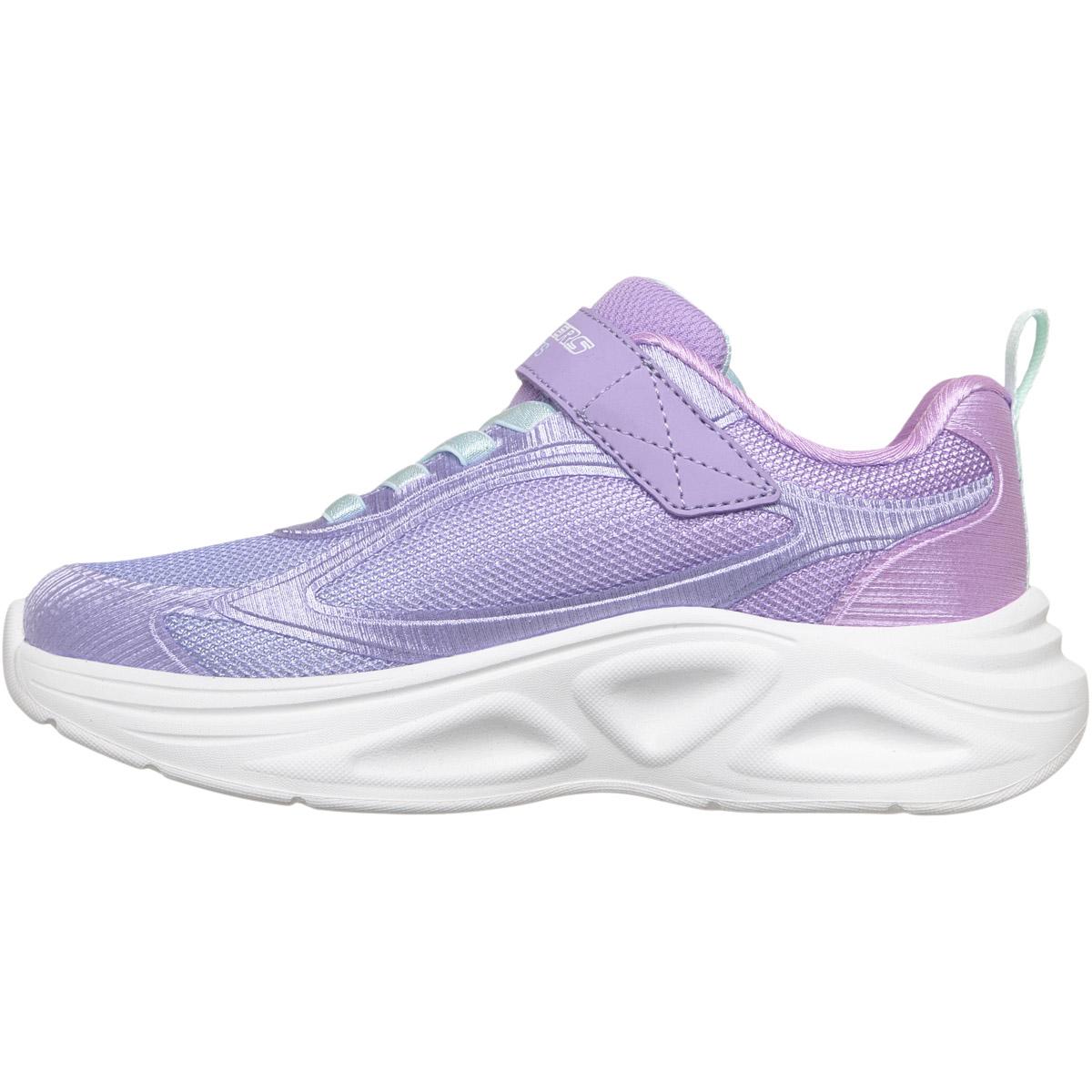 Skechers Sola Glow 2.0 I Borrelås Sneakers m/Lys Barn Lilac