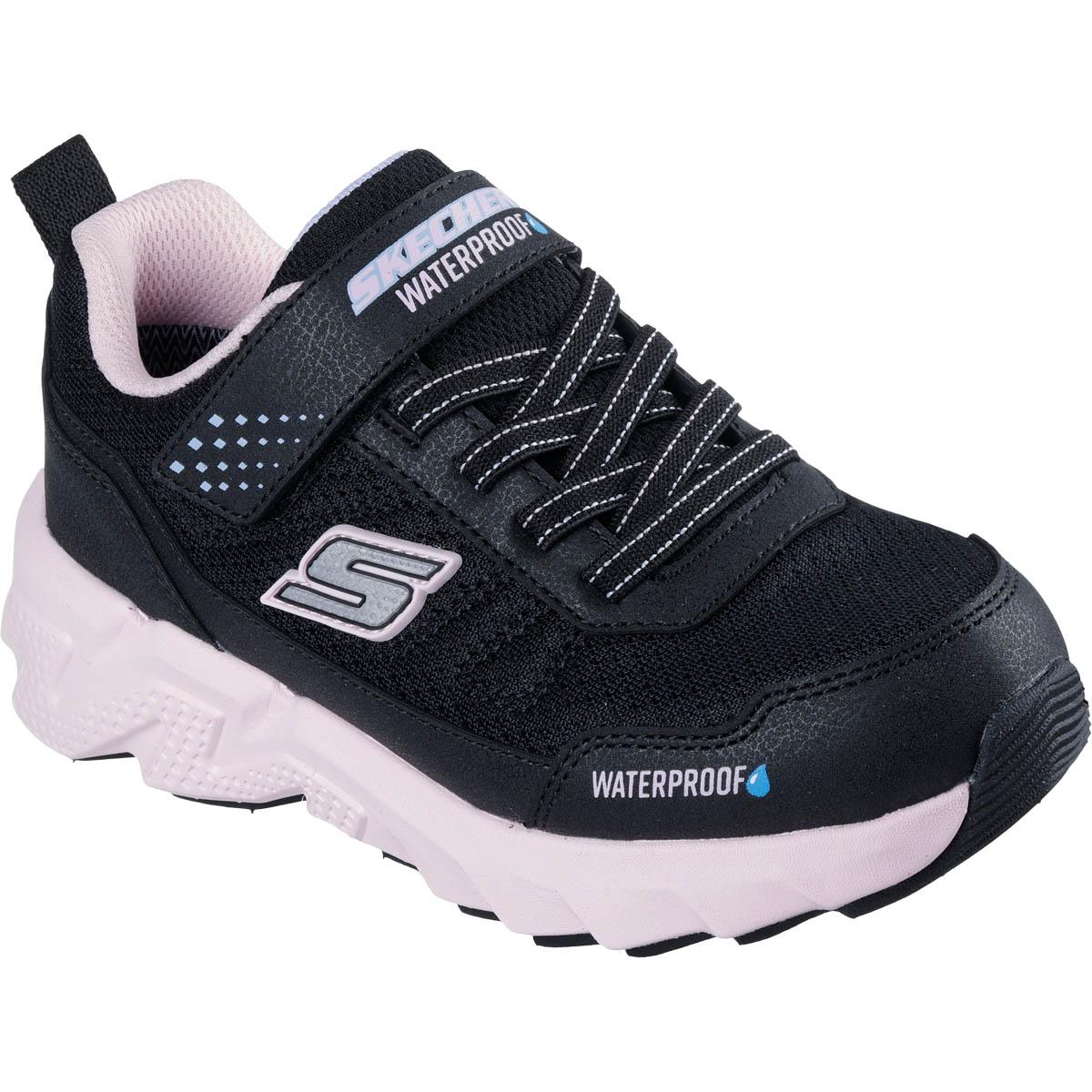 Skechers Elite Sport Tread WP Borrelås Sneakers Barn Black