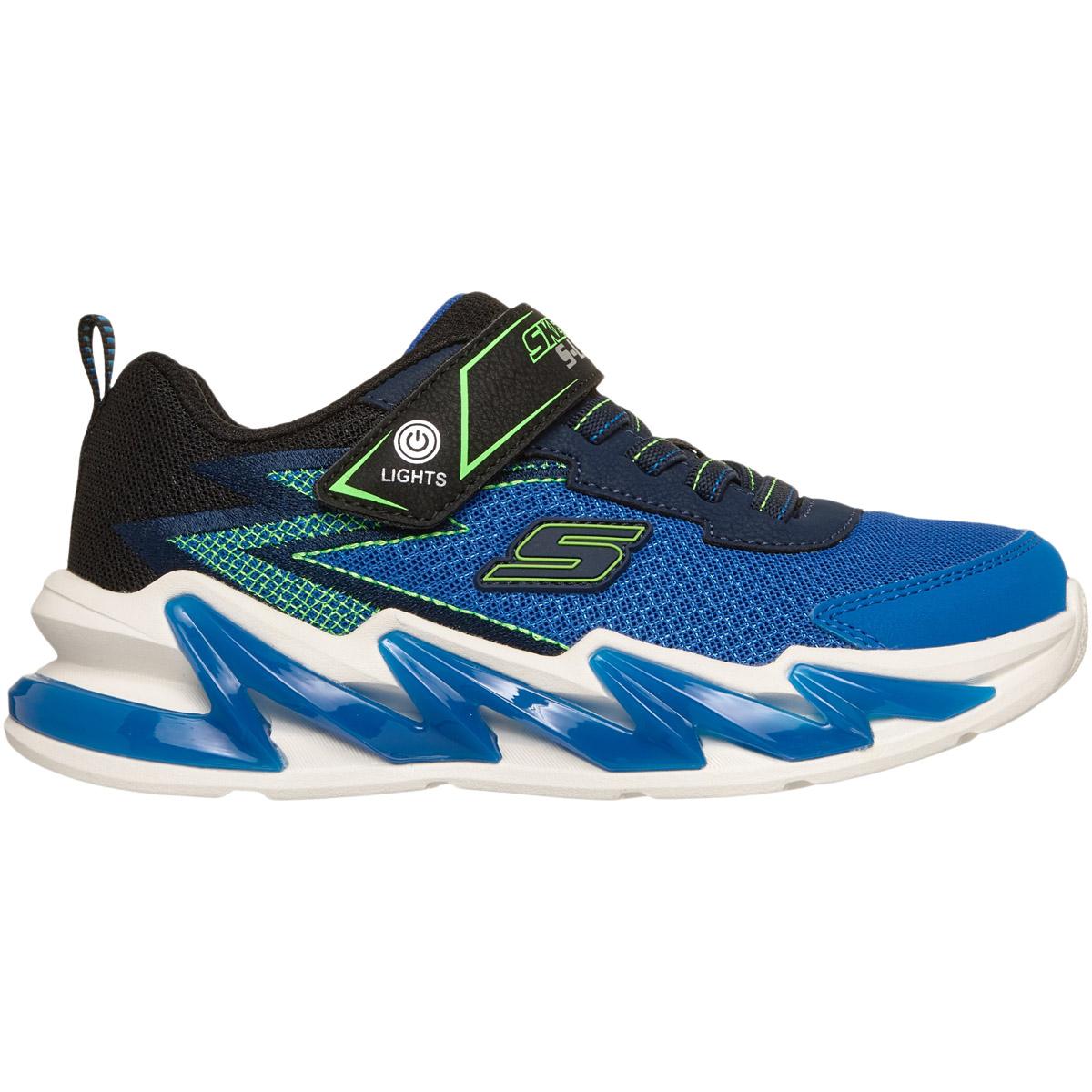 Skechers Light Surge Borrelås Sneakers m/Lys Barn Black/Blue