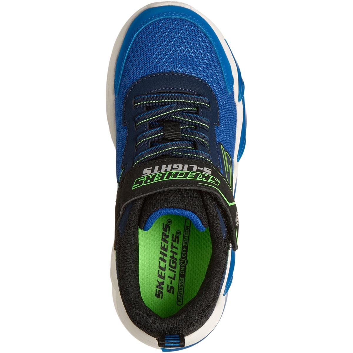 Skechers Light Surge Borrelås Sneakers m/Lys Barn Black/Blue