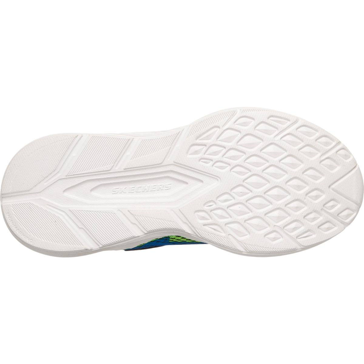 Skechers Meteor Lights 2.0 Borrelås Sneakers m/Lys Barn BLUE BLACK