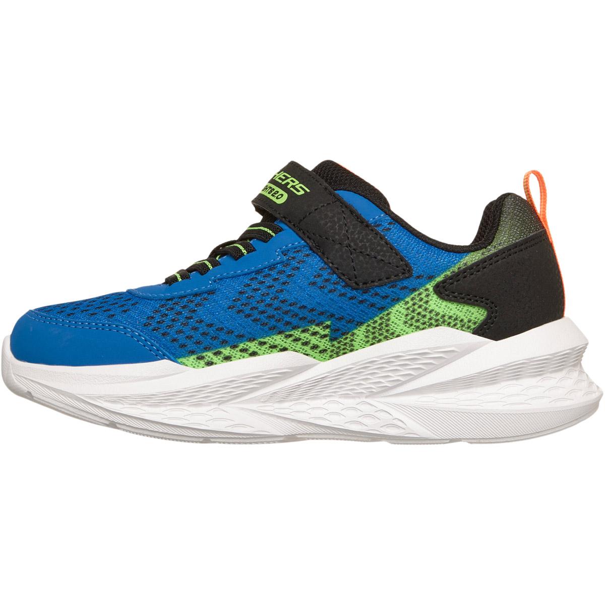 Skechers Meteor Lights 2.0 Borrelås Sneakers m/Lys Barn BLUE BLACK