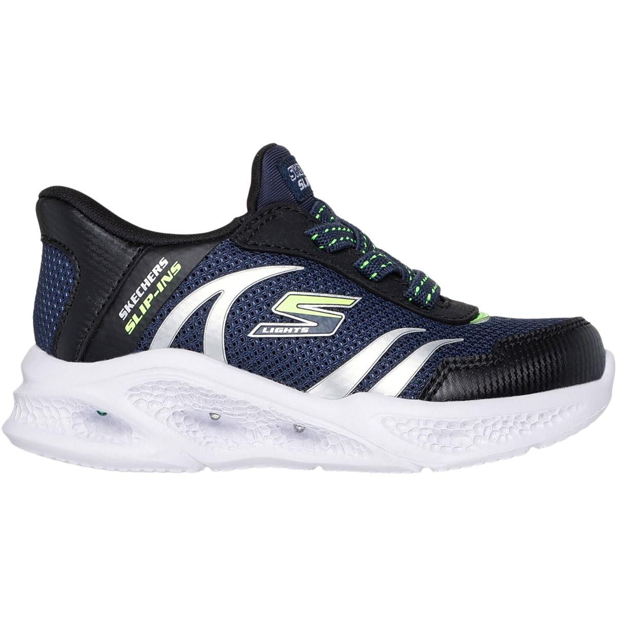 Skechers Meteor Lights Slip-Ins Sneakers m/Lys Barn Nvbk