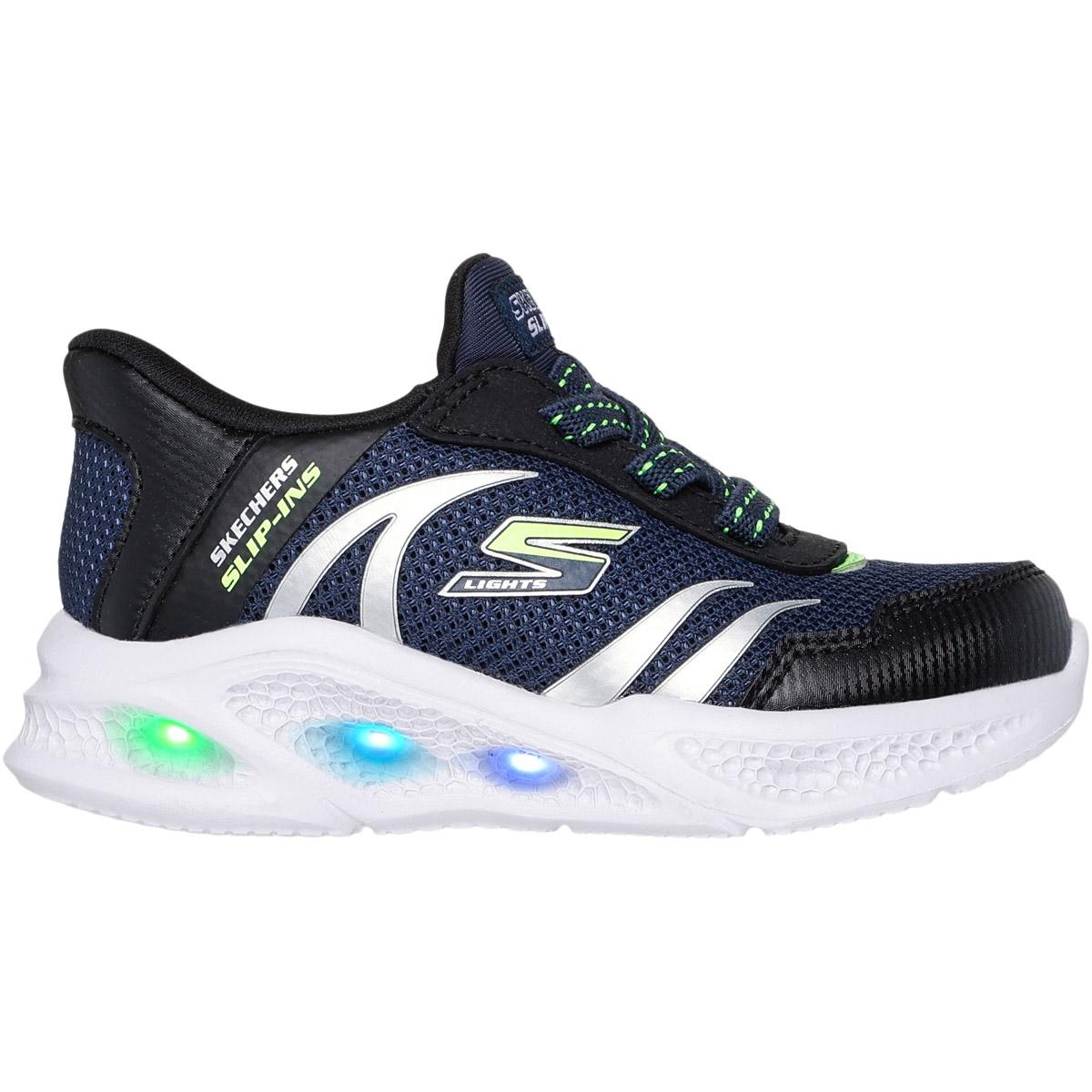 Skechers Meteor Lights Slip-Ins Sneakers m/Lys Barn Nvbk