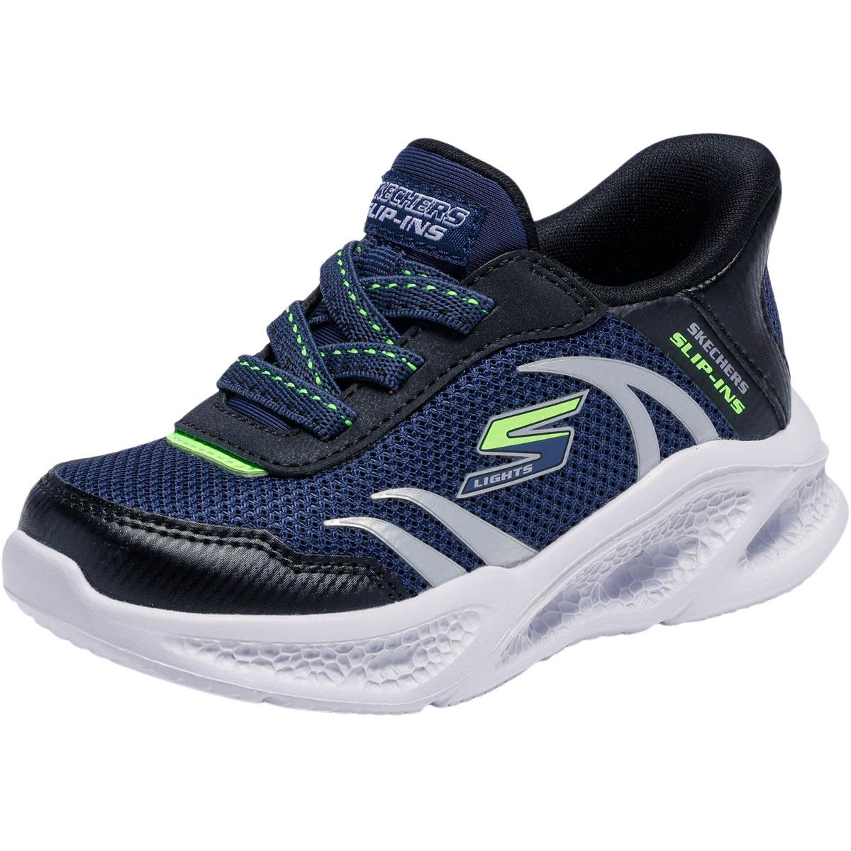 Skechers Meteor Lights Slip-Ins Sneakers m/Lys Barn Nvbk