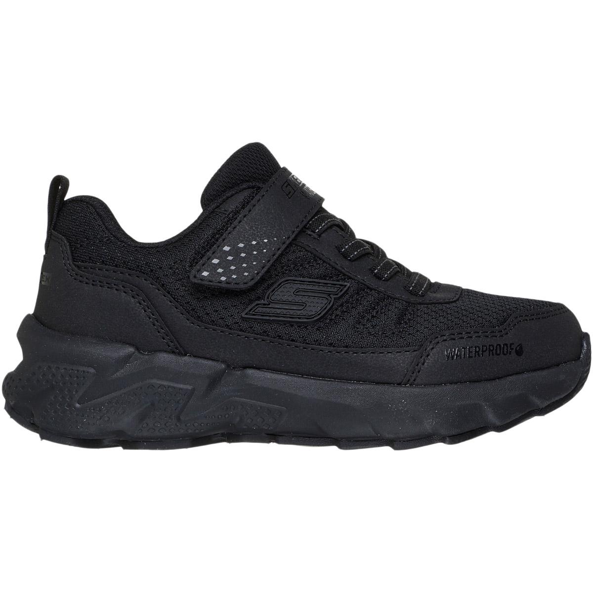 Skechers Elite Sport Tread WP Borrelås Sneakers Barn Black/black