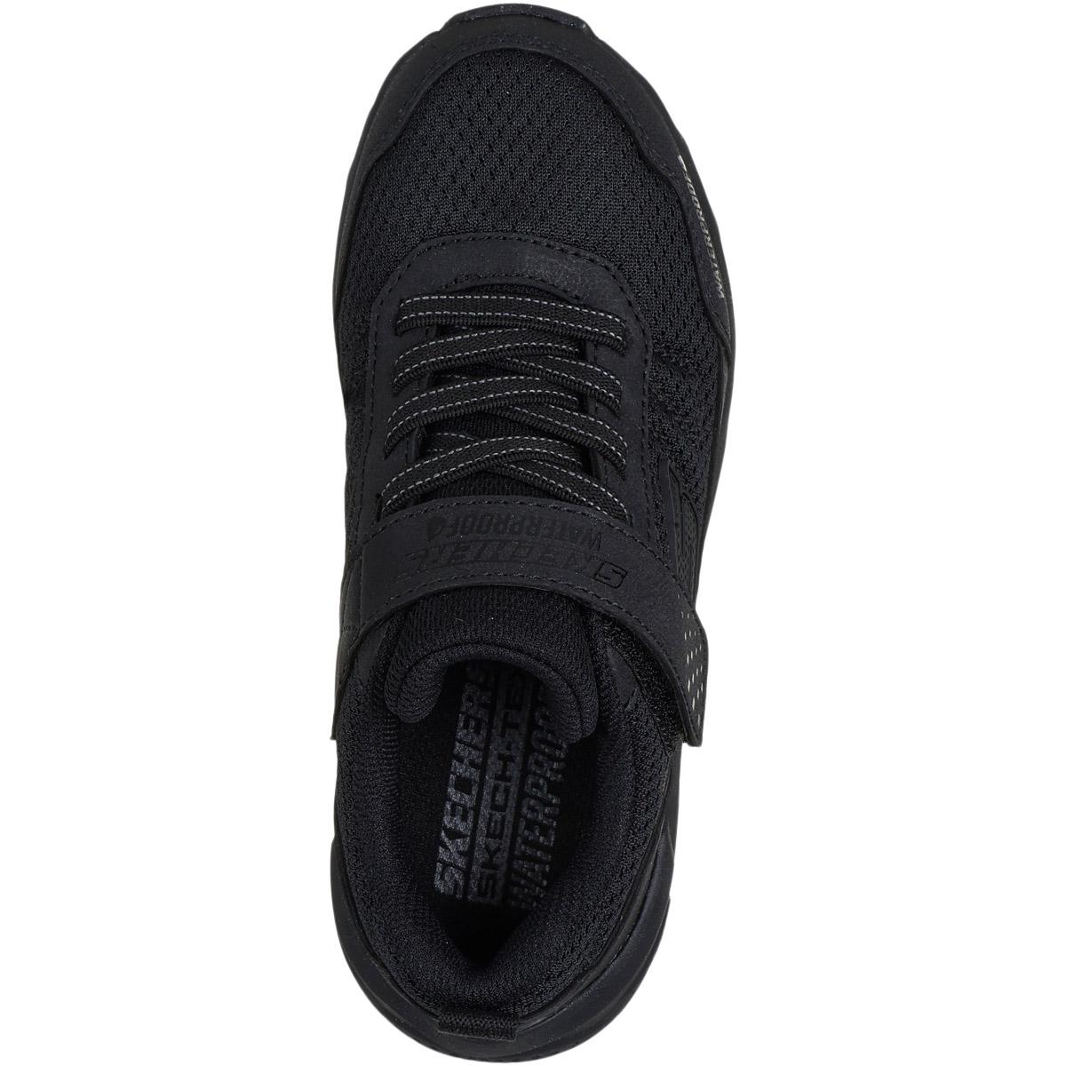 Skechers Elite Sport Tread WP Borrelås Sneakers Barn Black/black