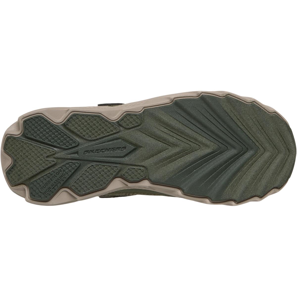Skechers Elite Sport Tread WP Borrelås Sneakers Barn OLIVE