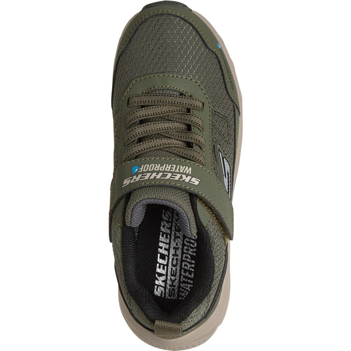 Skechers Elite Sport Tread WP Borrelås Sneakers Barn OLIVE