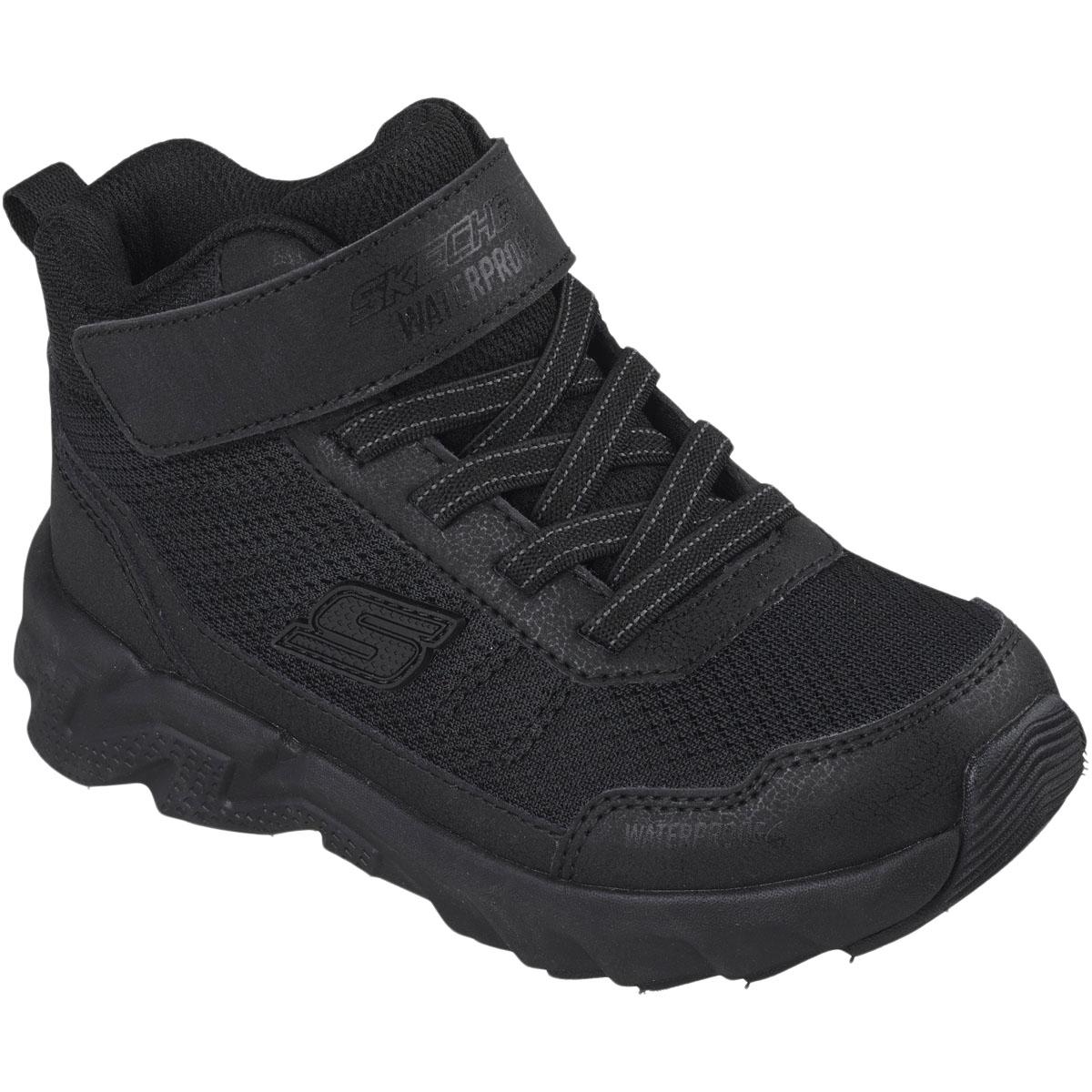 Skechers Elite Sport Tread WP Borrelås Støvler Barn BLACK
