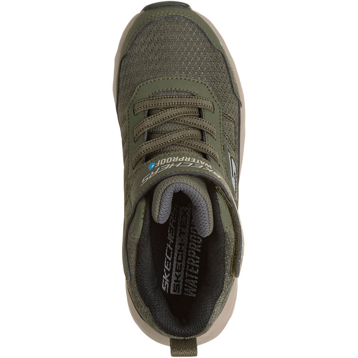 Skechers Elite Sport Tread WP Borrelås Støvler Barn OLIVE