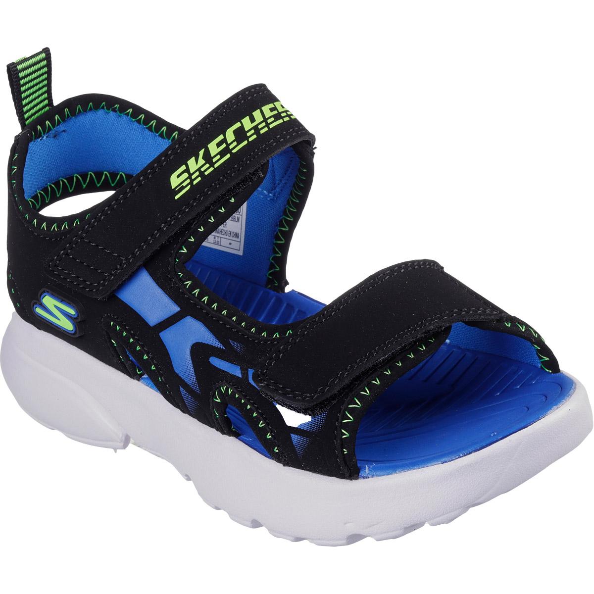 Skechers Boys Sandaler Barn BBLM Black Lime