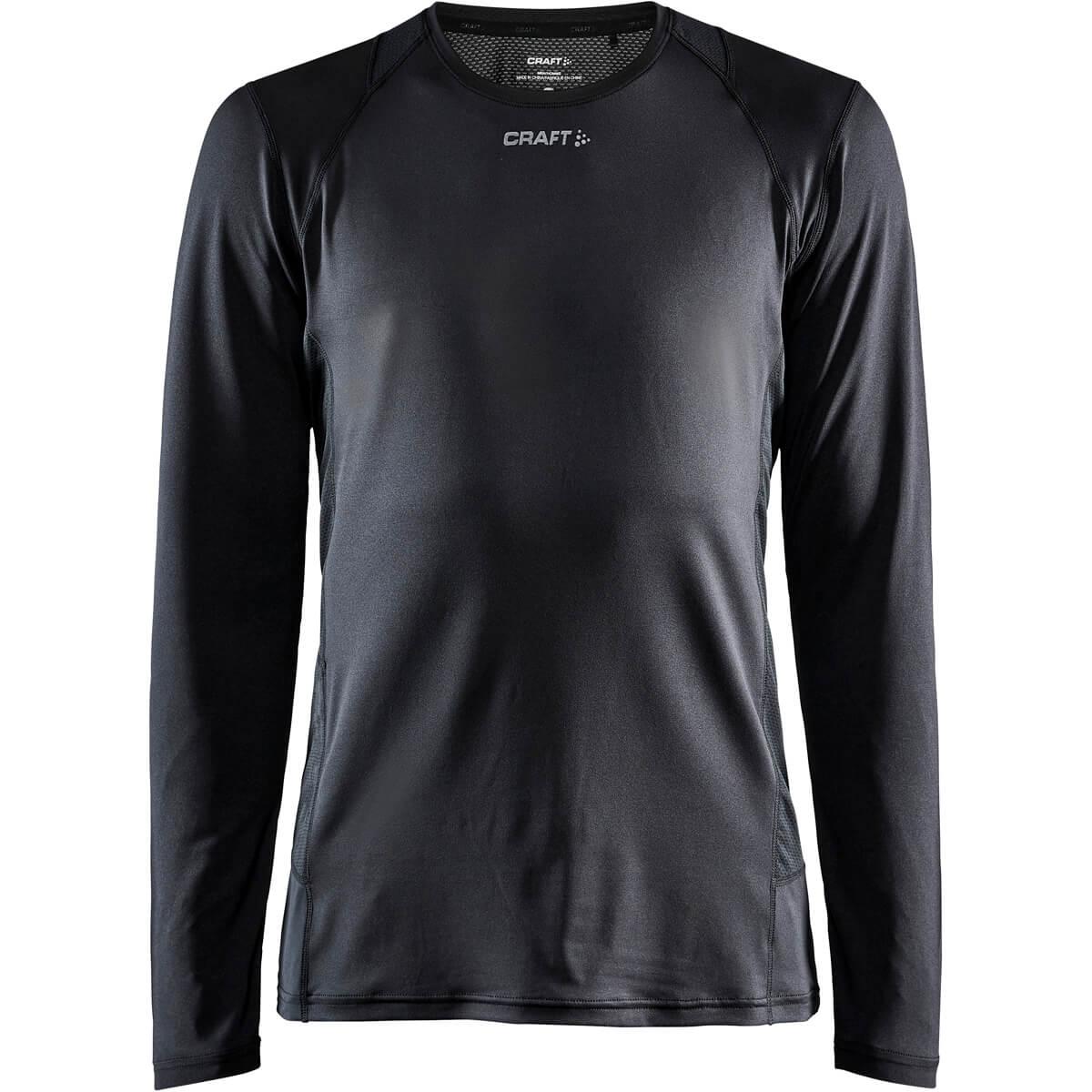 Craft Advanced Essence Langærmet Løbe T-shirt Herre Black
