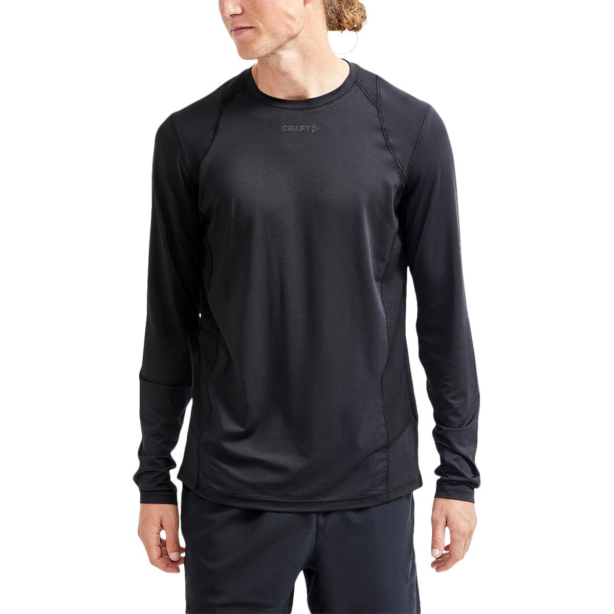 Craft Advanced Essence Langærmet Løbe T-shirt Herre Black