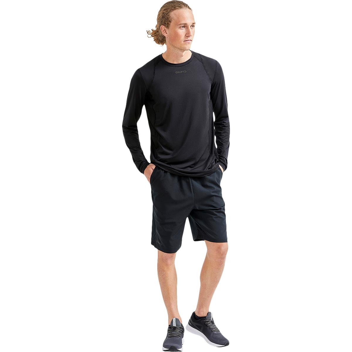 Craft Advanced Essence Langærmet Løbe T-shirt Herre Black