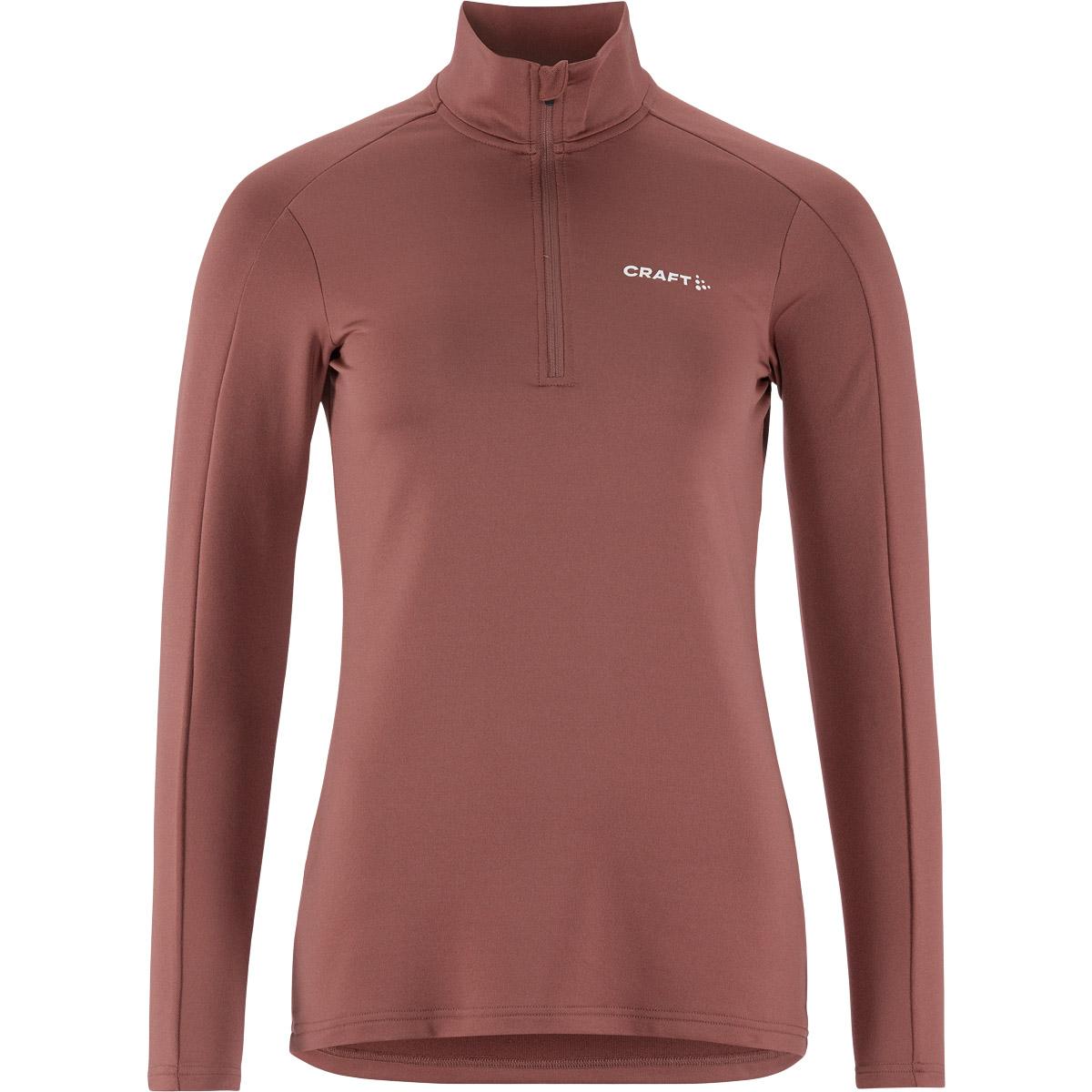 Craft Core Gain Half Zip Midlayer Løpetrøye Dame Red