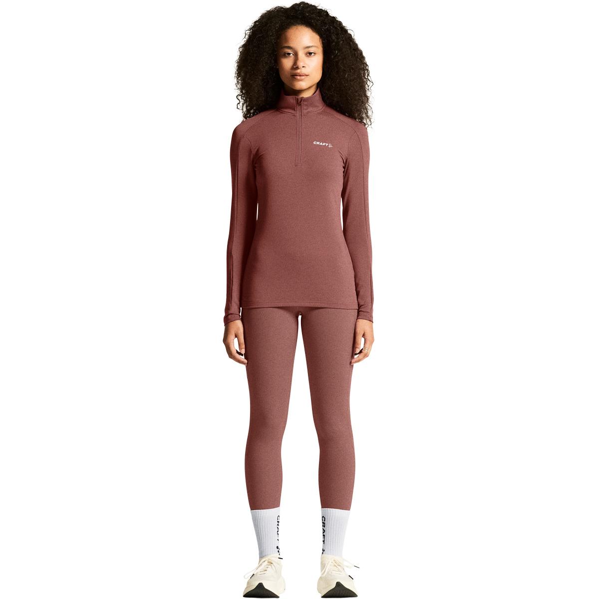 Craft Core Gain Half Zip Midlayer Løpetrøye Dame Red