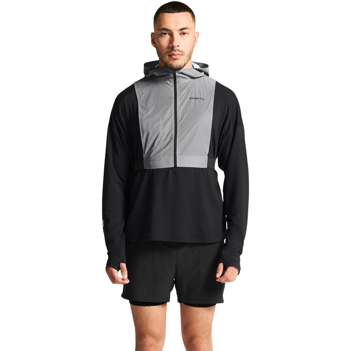 Craft Advanced Lumen Hood Refleksvest Unisex Grey