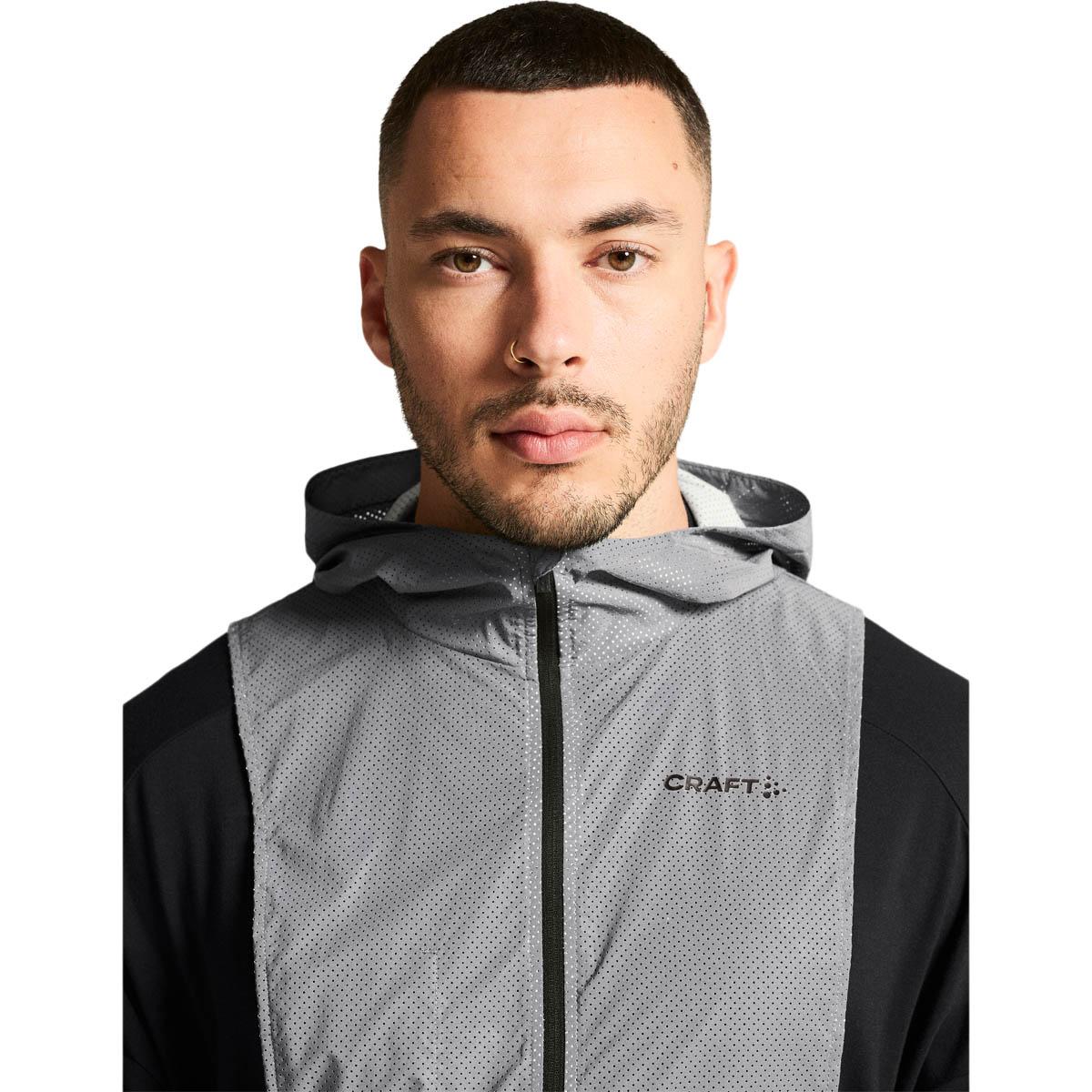 Craft Advanced Lumen Hood Refleksvest Unisex Grey
