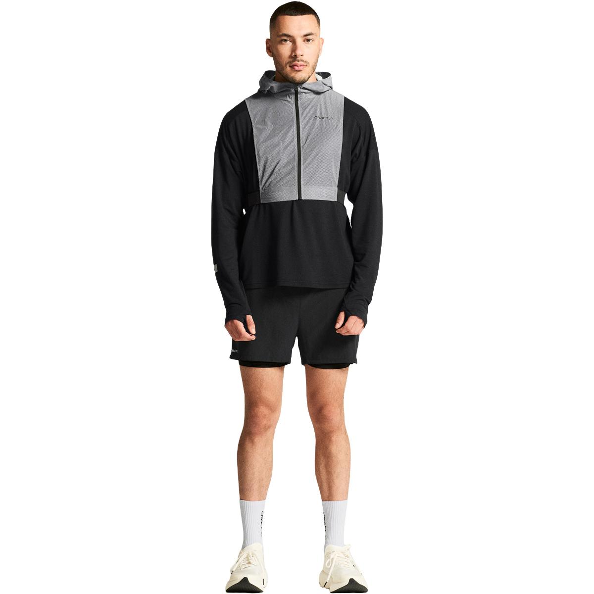 Craft Advanced Lumen Hood Refleksvest Unisex Grey